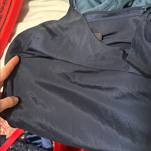 J. Crew Navy V-Neck Dress - Picture 5 of 5